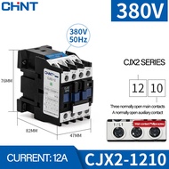 Chint AC คอนแทค220V CJX2-0910สามเฟส380V CJX2-1210 380V CJX2-1810 380V CJX2-2510 380V