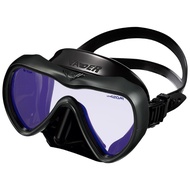 GULL Gull Vader UV420 Black Silicon Mask AR Amber--M Black Chrome