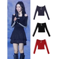 [SIIS] Off-the-Shoulder Top Oblique Shoulder Off-the-Shoulder Top Off-the-Shoulder Top Off-the-Shoul