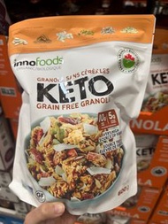 預購❗️加拿大🇨🇦空運直送✈️Innofoods Keto Grain Free Granola 生酮堅果麥片600g