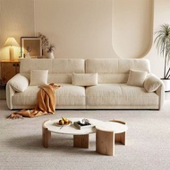 大象耳梳化 高靠背梳化 【包送貨 Free delivery】簡約風沙發 sofa 單人座 兩人梳化 三人座沙發 意式梳化 奶油風沙發
