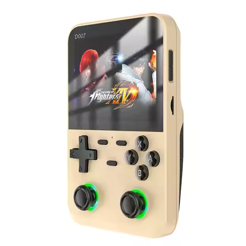 D007 Plus 3.5 Inch IPS Screen Handheld Game Players Dual Joystick 10000+ Game Retro Devices Portable
