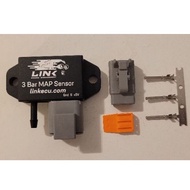 LINK ECU 3 bar Map Sensor for all Standalone Ecu Link / Haltech / Maxx / Adaptronic etc. ( 100% Orig