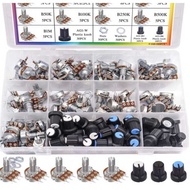 100PCS Potentiometer Kit WH148B1K5K10K20K50K250K500K1M Om Potentiometer Classification