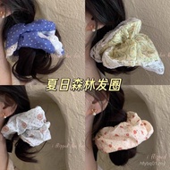 IFHHee Picnic Flower Shop 'Original Design Summer Foresty All-Match Girly Hair Ring Scrunchy Ring 88