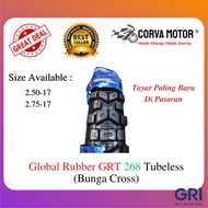 Corva Motor GRT 268 Tubeless Ft268 Cross Tayar Tubeless 2.50-17 (250-17) 2.75-17 (275-17)