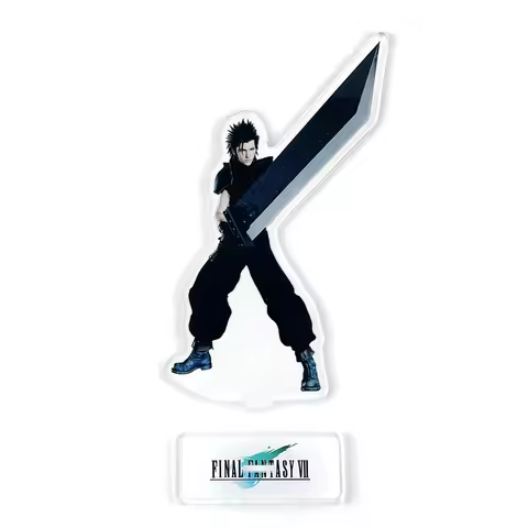 FF7 F 7 Zack Fair GM acrylic standee figurines desk decoration cake topper