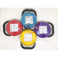 ROUND EXTENSION WIRE BOX POWER CABLE ROLLER TRAILING SOCKET PLUG ADAPTER MULTIPLE UNIVERSE 1 GANGSOC