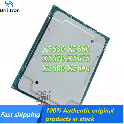 1PCS Xeon X5650 X5660 X5670 X5675 X5680 X5690 LGA1366 X58 Original stock fast shipping.