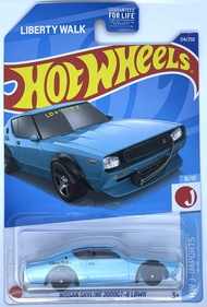 2022 - Nissan Skyline 2000GT-R LBWK - Teal - HW J-Imports - 8/10 -Ships Bubble Wrapped in a Box Hot