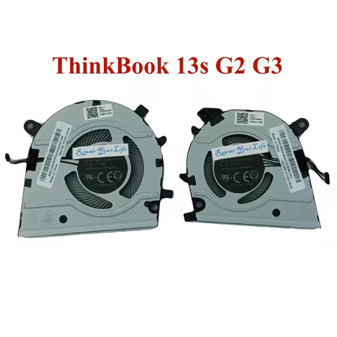Laptop CPU GPU Cooling Fan for Lenovo ThinkBook 13s G2ITL 20V9 G2ARE 20WC 5F10S13934 5F10S13926 BAPA
