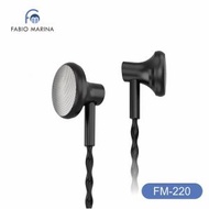 FABIO MARINA - FM-220 Type C靚聲平耳高級金屬耳機 澎拜低音 耐用TPE扭紋綫綫控