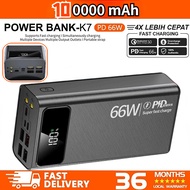 powerbank 100000mah original fast charging PD66W outdoors portable power source Super large capacity
