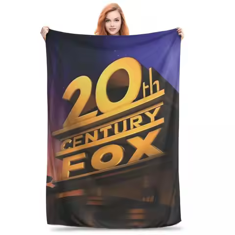 20th Century Fox Classic Blanket Fleece Breathable Throw Blankets Sofa Throw Blanket For Couch Beddi