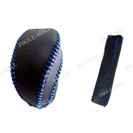 Perodua All New Axia 2023 Gear Handbrake Cover Leather Sarung Gear Knob Cover Car Accessories Asesor