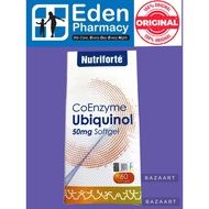 NUTRIFORTE CoENZYME Q10 UBIQUINOL 50MG SOFTGEL ( 60'S )