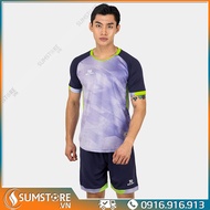 Áo Đá Bóng Không Logo BulBal Predator 4 Tím - Áo Thể Thao Cho Cả Nam Nữ