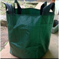 HIJAU 200 liter planter bag size 65, 36, 65, green color