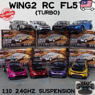 VVM: WING2 RC DRIFT CAR TURBO DESIGN HONDA CIVIC FL5 1:10 2.4GHZ REMOTE CONTROL WITH SUSPENSION SRPI