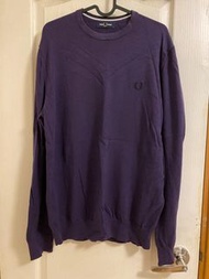 Fred Perry 紫色針織長袖