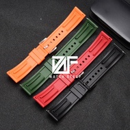 WHOLESALE PRICE 20MM 22MM CURVED WATCH STRAP NEW MODEL FKM MATERIAL