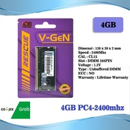 Sodimm V-GEN 4GB DDR4 PC4-2400 RAM LAPTOP VGEN DDR4