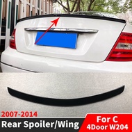 Deflector Body Kit Rear Spoiler Wing For Mercedes Benz C class W204 4 Door 2007-2014 C180 C200 C220 