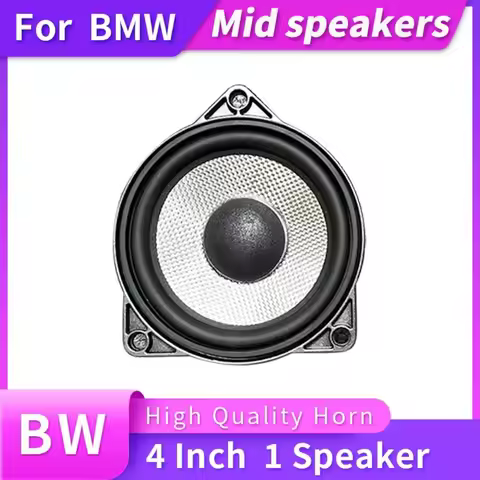 4Inch BW Midrange Speaker Center Dashboard For BMW F10 F11 G20 G30 F30 F34 F48 F25 F15 F16 G01 G05 E