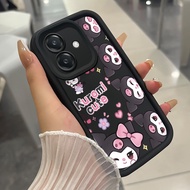 Case For OPPO A3 4G A3 Pro 5G A3X 4G A3X 5G A40 A60 5G Three-Color Rabbit Phone Silicone Shockproof
