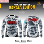 (Fuhui01) Rapala Fishing Shirt | Bazhu PANCING Rapala Snow Edition | Rapala Snow Edition Fishing Shi