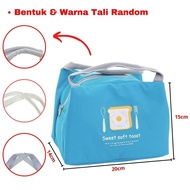 DR Tas Bekal Karakter Lunch Bag Cooler Tas bekal Alumunium Motif