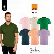 QD06 Oren Sport Quick Dry Cool Fit Polo Microfiber Unisex Sport Jersey Plain Collared Tee 10