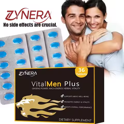 Male Blue Pills Health Supplement Energy Perfor mance Support Shilajit Ginseng Maca Ashwagandha Tabl