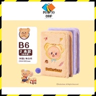 Butterbear x Deli Notebook B6 Soft Fur Butter Bear Real Copyright