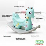 MOLION Children's Rocking Horse Angel Hourse Educational Toys for Children Horse Swing Toy M1005