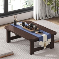 Tea Table Small Table Coffee Table Low Table Kang Table Desk Household Solid Wood Folding Table Comp
