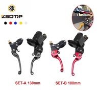 Motorcycle 100mm 130mm ASV Folding Brake Lever Clutch Lever With Front Pump Motorcycle Dirt Bike for