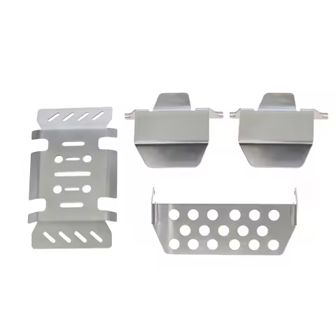 Heavy Duty Metal Chassis Armor Guard for FMS 1/10 RC Mashigan Crawler Upgrade Original Protective Pa