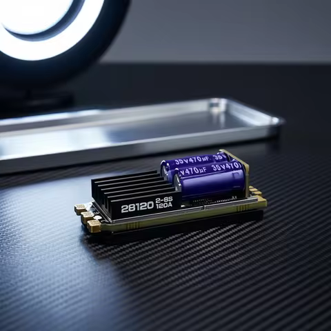 SEQURE 28120 Brushless ESC 2-8S Power Supply 120A BLHeli_32 | AM32 Firmware Support 128KHz PWM Frequ