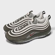 Nike 休閒鞋 Air Max 97 SE 男鞋 軍綠 米白 氣墊 麂皮 FB9619-001