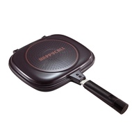 HAPPYCALL Nonstick IH Induction Double Pan Choco
