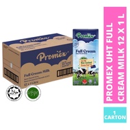 Promex UHT Full Cream Milk 1L x12 ( 1 CARTON)