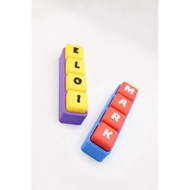Custom Name Clicker Keychain