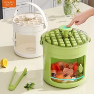 Ice Cube Mold Ice Tray Ice Cube Box Ice Box Press Ice Ball Household Food Grade Ice Cube Handy Tool 