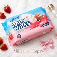 Excue Wet Tissue Baby Wipes For Sensitive Skin 100 Wipes