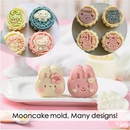 Mooncake Mold Set Sanrio Hello Kitty Rilakkuma Tsum Tsum Duffy Disney Moon cake Mold