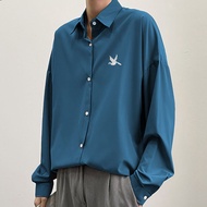 เสื้อเชิ้ตชาย เสื้อเชิ้ตแขนยาว เสื้อเชิ้ตชายแขนยาว เสื้อเชิ้ตผู้ชาย ปัก เสื้อทำงานชาย เสื้อแขนยาวทำง