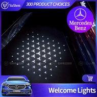 YaShen Mercedes Benz Door Floor Light Welcome Light Star Logo Projection Light AMG Logo Projection L