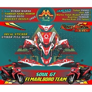 Decal sticker motor soul gt 115cc decal full body soul gt sticker motor soul gt