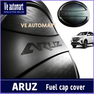 Perodua aruz fuel cap Chrome black cover accessories 2019 2020 gear up Protector